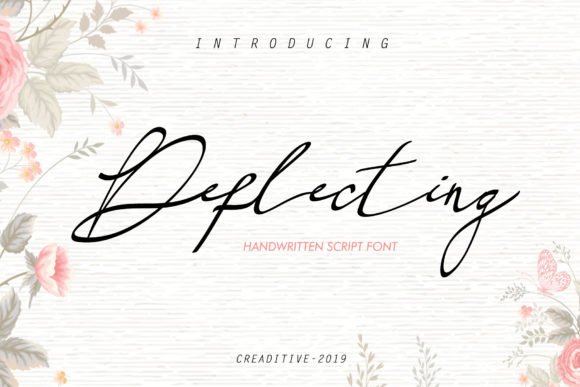 Deflecting: The Handwritten Typeface That Elevates Campaign Creativity