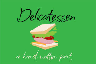 Delicatessen: The Script Font That Transforms Small Business Branding