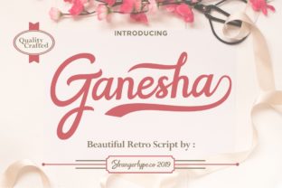 Ganesha: The Premium Script Font That Elevates Small Business Branding