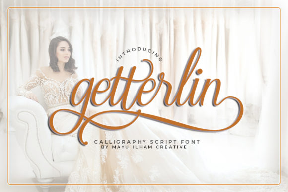 Getterlin: A Modern Script Typeface for Elegant Editorial Design