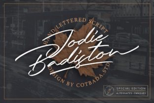Jodie Badiston: The Script Font That Elevates Modern Brand Identity