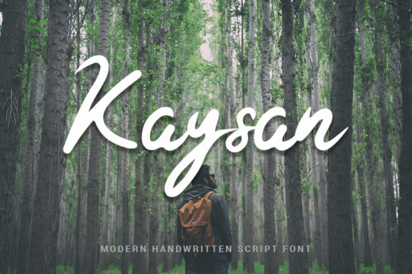 Kaysan: The Elegant Script Typeface for Modern Web Design