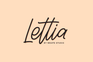 Lettia: The Handwritten Font That Elevates Your Craft Brand