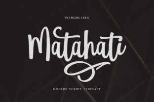 Matahati: The Perfect Script Font for Handmade Product Labels