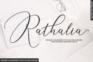 Rathalia: A Modern Script Typeface for Digital Branding