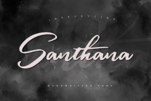 Santhana: The Handwritten Typeface That Elevates Your Craft Brand