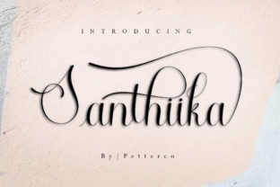 Santhiika: The Modern Script Typeface for Authentic Branding