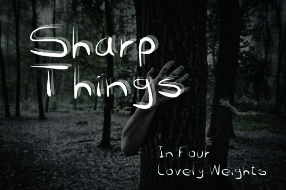 Sharp Things: A Unique Typeface for Editorial Design