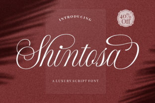 Shintosa: The Elegant Script Typeface for Modern Campaigns