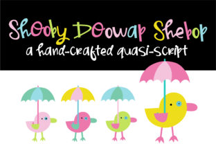 Shooby Doowap Shebop: A Playful Typeface for Digital Branding