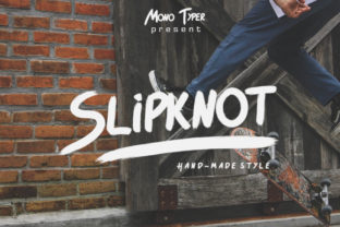 Slipknot: A Handmade Font for Bold Business Branding