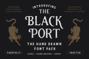 The Blackport Family: A Premium Typeface for Authentic Brand Identity