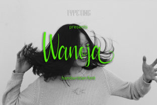 Wanoja: A Handwritten Typeface for Authentic Editorial Design