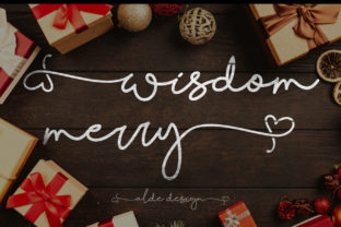 Wisdom Merry: The Sophisticated Typeface for Polished Branding