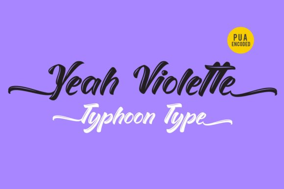 Yeah Violette: The Script Amp Typeface That Elevates Digital Branding